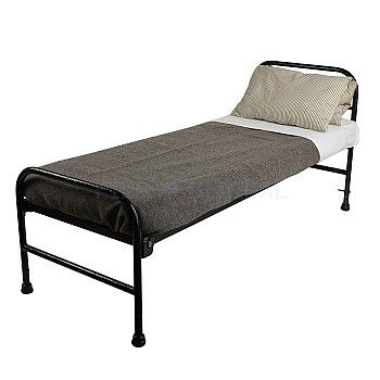 Black Period Bed 2ft 6 Linen priced Separately 